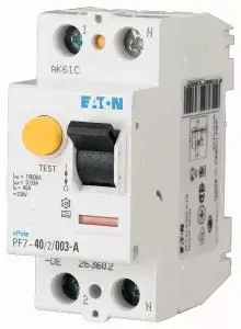 Eaton 166798 PF7-100/2/003-G/A Áram-védőkapcsoló (Fi-relé) G/A osztály, 2P, 100A, 30mA Bestseller