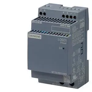 Siemens 6EP3322-6SB10-0AY0 LOGO!POWER 15 V / 4 A Stabilized power supply input: 100-240 V AC output: DC 15 V / 4 A (Siemens 6EP33226SB100AY0) Csak ma