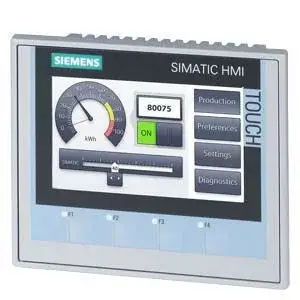 Gyors kiszállítás Siemens 6AV2124-2DC01-0AX0 SIMATIC HMI KTP400 Comfort, Comfort Panel, Key/touch operation, 4 widescreen TFT display (Siemens 6AV21242DC010AX0)