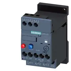 Olcsó Siemens 3RU2116-1AB1 hőkioldó relé 1,1..1,6 A, csavaros csatlakozás, S00 méret, 10 osztály (Sirius 3RU21161AB1)