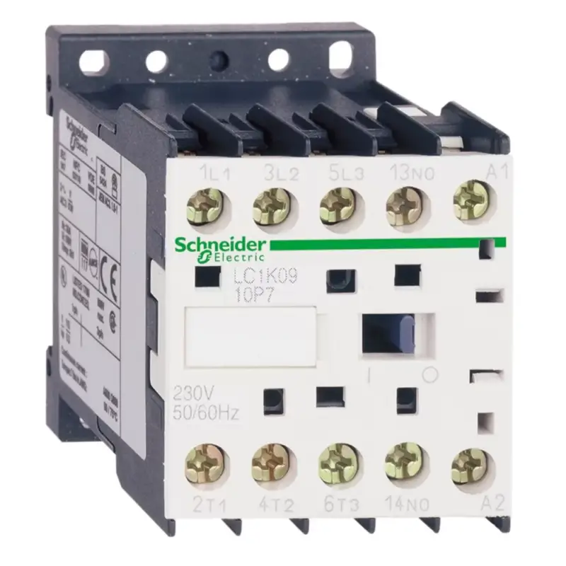 Kedvezmény Schneider LC1K1201P5, Tesys K mágneskapcsoló, 5.5kW/12A (400V, AC3), 230V AC 50 Hz vezerlés, 1Ny, csavaros csatlakozás