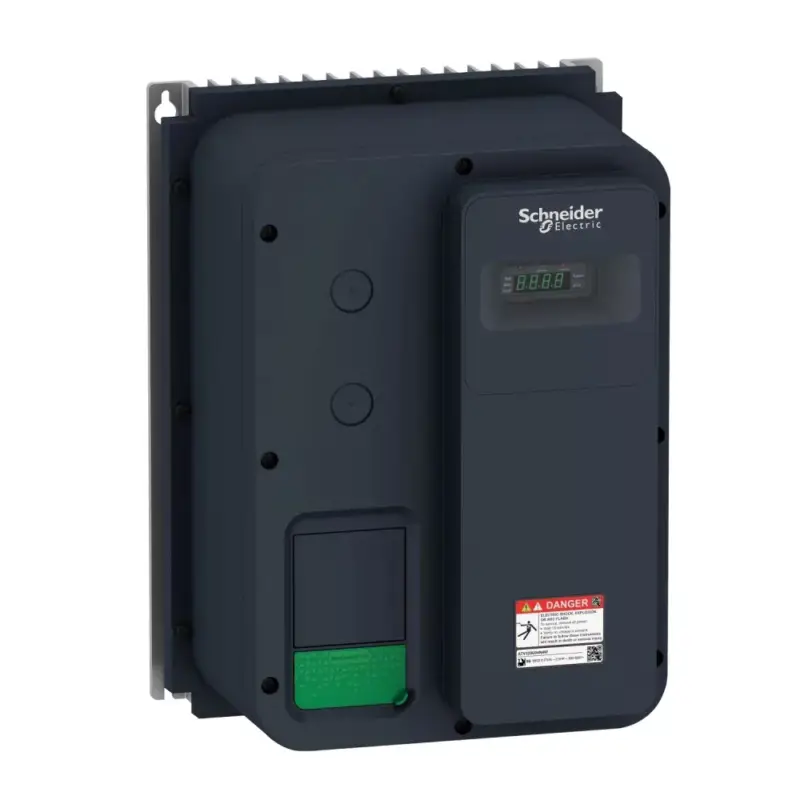 Schneider ATV320U04N4W frekvenciaváltó 0,37 kW, 3 fázis, 380..500V AC, IP66, szakaszoló kapcsoló nélkül (Altivar Machine 320) Legkelendőbb