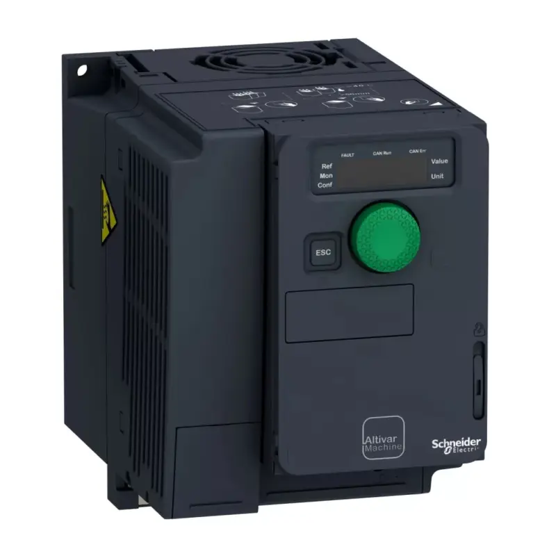 Utolsó esély Schneider ATV320U11N4C frekvenciaváltó 1,1 kW, 3 fázis, 380..500V AC, IP20, kompakt kivitel (Altivar Machine 320)