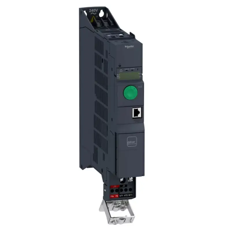 Schneider ATV320U15N4B frekvenciaváltó 1,5 kW, 3 fázis, 380..500V AC, IP20, könyv kivitel (Altivar Machine 320) Alacsony ár