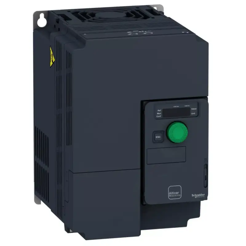 Korlátozott ajánlat Schneider ATV320U55S6C frekvenciaváltó 5,5 kW, 3 fázis, 525..600V AC, IP20, kompakt kivitel (Altivar Machine 320)