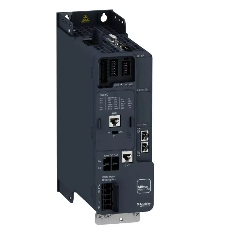 Akciós ár Schneider ATV340U30N4E frekvenciaváltó 3 kW, 3 fázis, 380..480V AC, IP20, Ethernet 2xRJ45 (Altivar Machine 340)