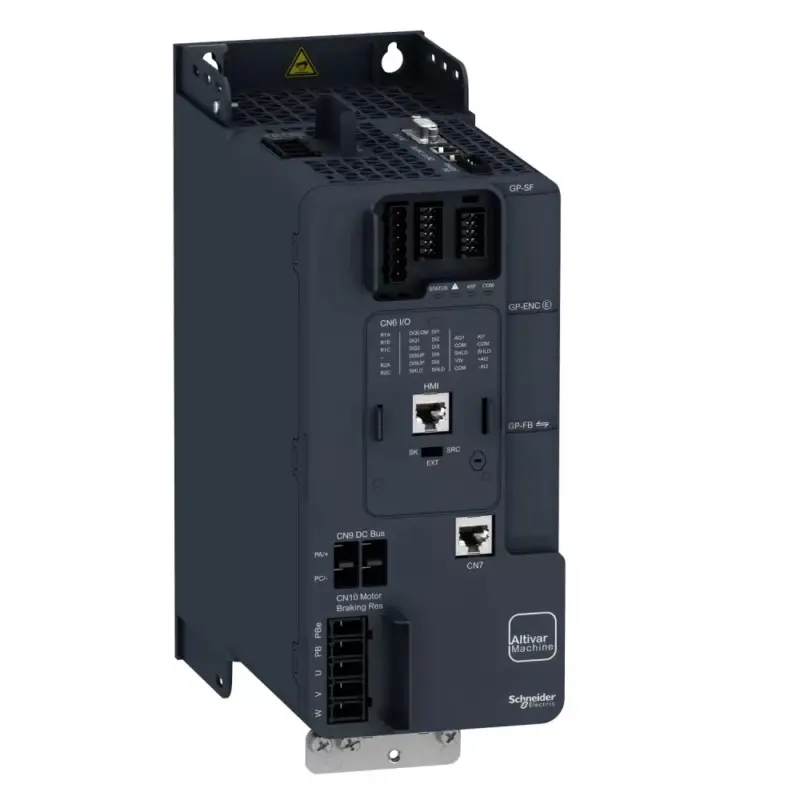 Schneider ATV340U55N4 frekvenciaváltó 5,5 kW, 3 fázis, 380..480V AC, IP20 (Altivar Machine 340) Kedvezményes ár