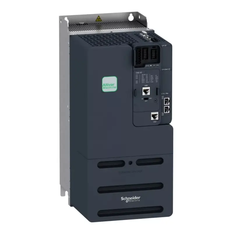 Kiárusítás Schneider ATV340D18N4E frekvenciaváltó 18 kW, 3 fázis, 380..480V AC, IP20, Ethernet 2xRJ45 (Altivar Machine 340)