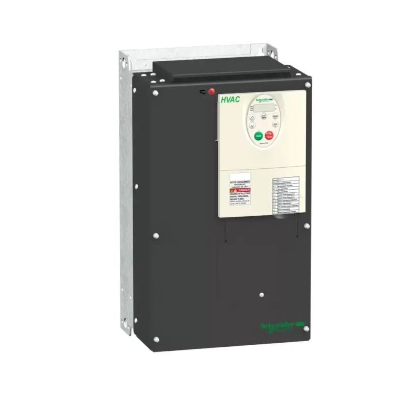 Schneider ATV212HD22N4 frekvenciaváltó 22 kW, 3 fázis, 380..480V AC, C2 osztályú EMC szűrővel, IP21 (Altivar 212 épületes alkalmazásokra) Alacsony ár