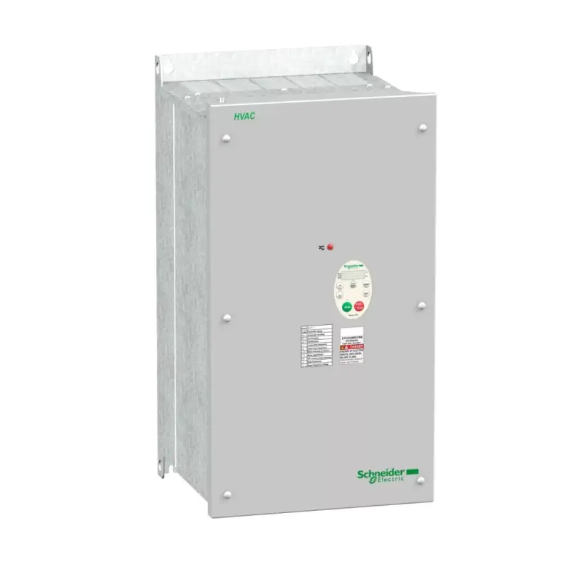 Rendeld meg most Schneider ATV212WD15N4 frekvenciaváltó 15 kW, 3 fázis, 380..480V AC, C2 osztályú EMC szűrővel, IP55 (Altivar 212 épületes alkalmazásokra)