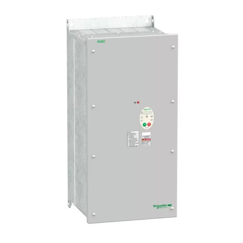 Schneider ATV212WD18N4C frekvenciaváltó 18,5 kW, 3 fázis, 380..480V AC, C1 osztályú EMC szűrővel, IP55 (Altivar 212 épületes alkalmazásokra) Vedd meg online