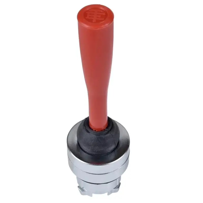 Bestseller Schneider ZB4BB4 Harmony fém joystick fej, Ø22, mindenirányú, visszatérő, piros kar