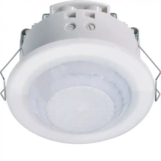 Hager EE805A Mozgásérzékelő, gipszkartonba sülly., 360°, 2,5m-ről 6m-es figyelt ter., 1Z, 8A, 230V Exkluzív ajánlat