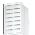 Azonnal elérhető Hager Univers FWU62S Fém mezős elosztó 144 modul, 6 sor, 1003x603x110mm, (fal kivágás 952x555x110mm) teli ajtóval, IP30, süllyesztett