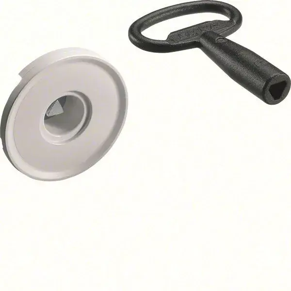 Hager FZ502N Csere zárbetét háromszög betéttel, 7 mm, IP54 (az eredeti zár helyett) Olcsóbb