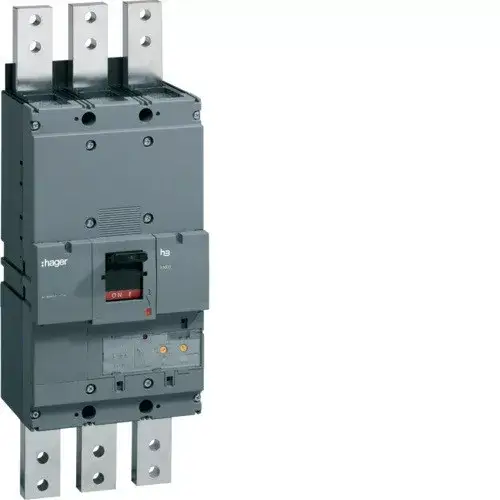 Árcsökkenés Hager HEF980H h1600 LSI kompakt megszakító, 3P, 1250A, 70kA