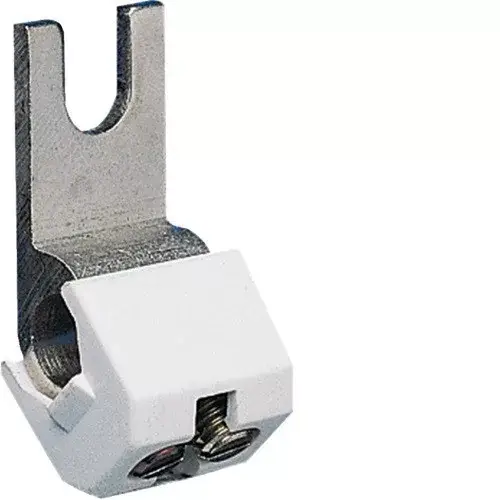 Exkluzív ajánlat Hager KF84A Betápbővítő moduláris készülékekhez, villás, 1P 1x25mm2 kábelek részére, oldalsó csatl.