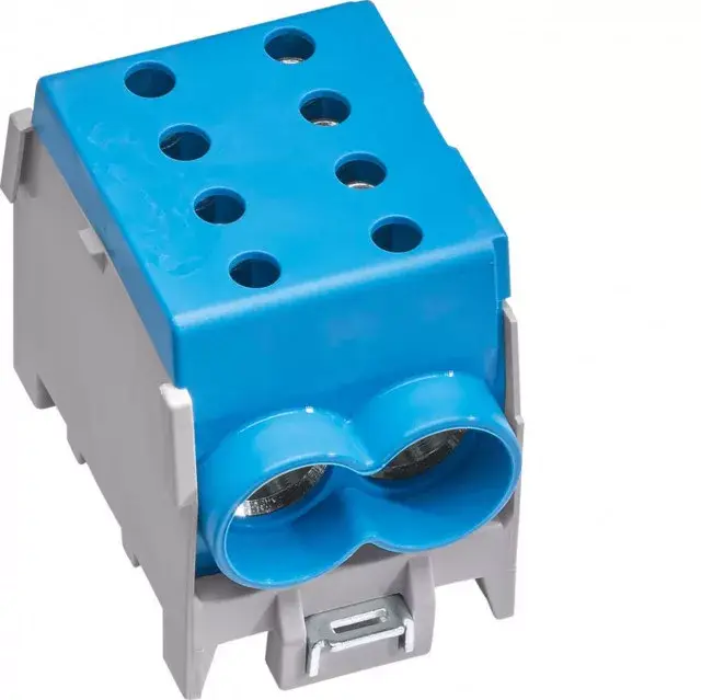 Hager KH70B Betáplálókábel leágazó sorkapocs,2x70/ 2x50 mm2 1P kék Újdonság