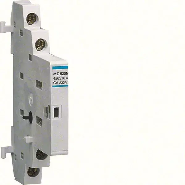 Hager MZ520N Segédérintkező motorvédő kapcsolóhoz, 1Z+1Ny, 3,5A, 230V AC, 0,5M Prémium