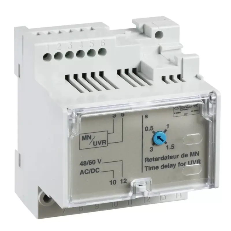 Schneider 33681 Késleltető egys.MN áll.100/130 V AC/DC Gyors kiszállítás