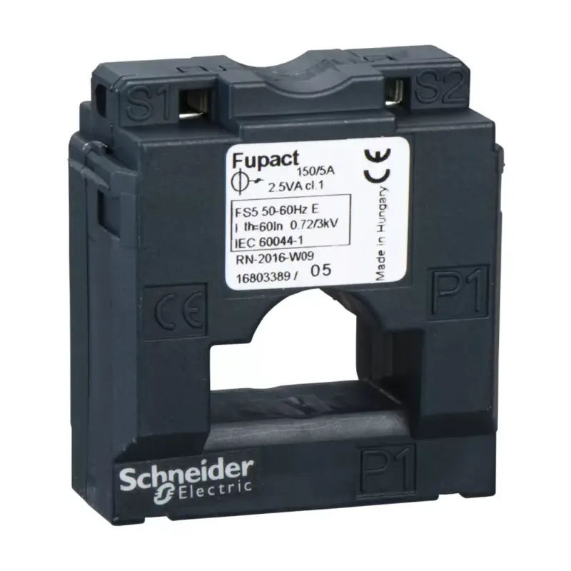 Schneider LV480885 ISFL250-630 1 CT áramváltó blok 150/5-cl 1-2,5VA, szakaszolókapcsoló-biztosító Csak ma