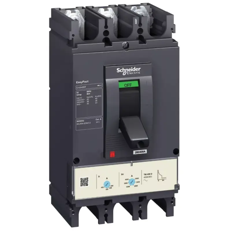 Schneider LV540306 EasyPact CVS400F (36 kA) 3P3D TM400D Ajánlat