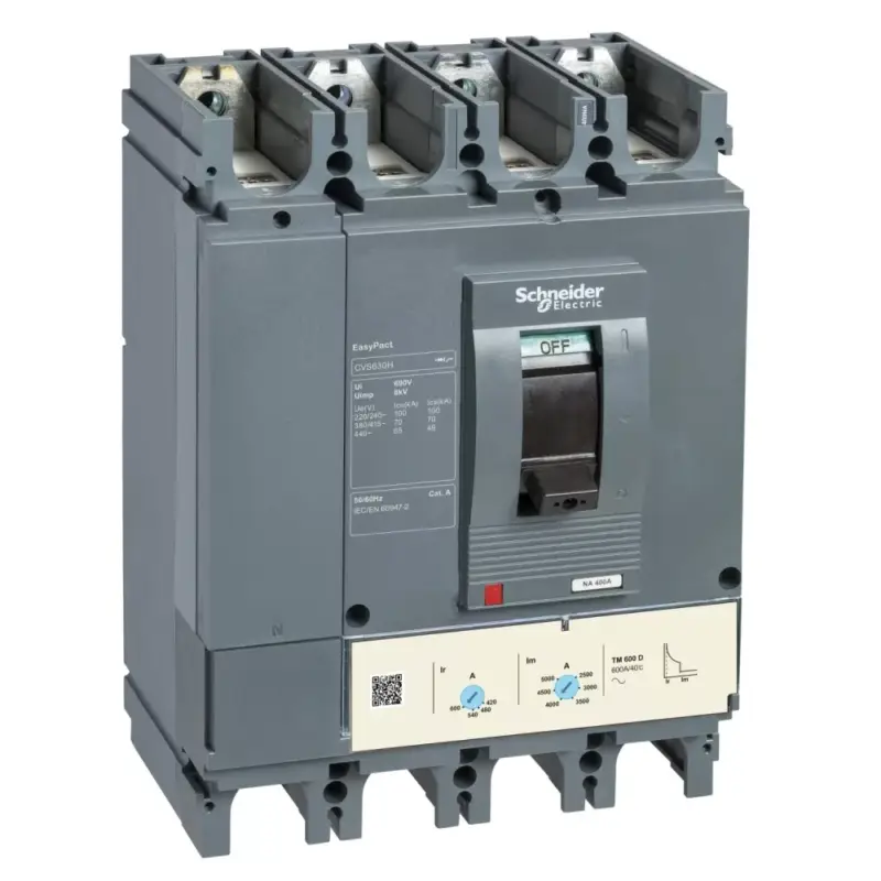 Schneider LV563506 EasyPact CVS630F (36 kA)4P4D ETS 2.3 630 Kedvezmény