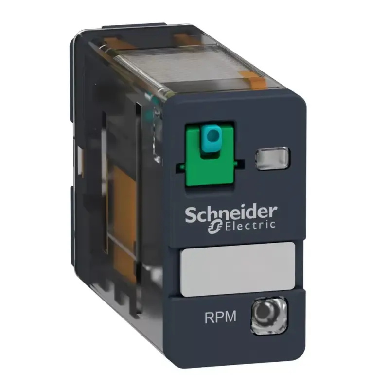 Schneider RPM12JD Zelio RPM teljesítményrelé, 1CO, 15A, 12VDC, tesztgomb, LED Ne maradj le