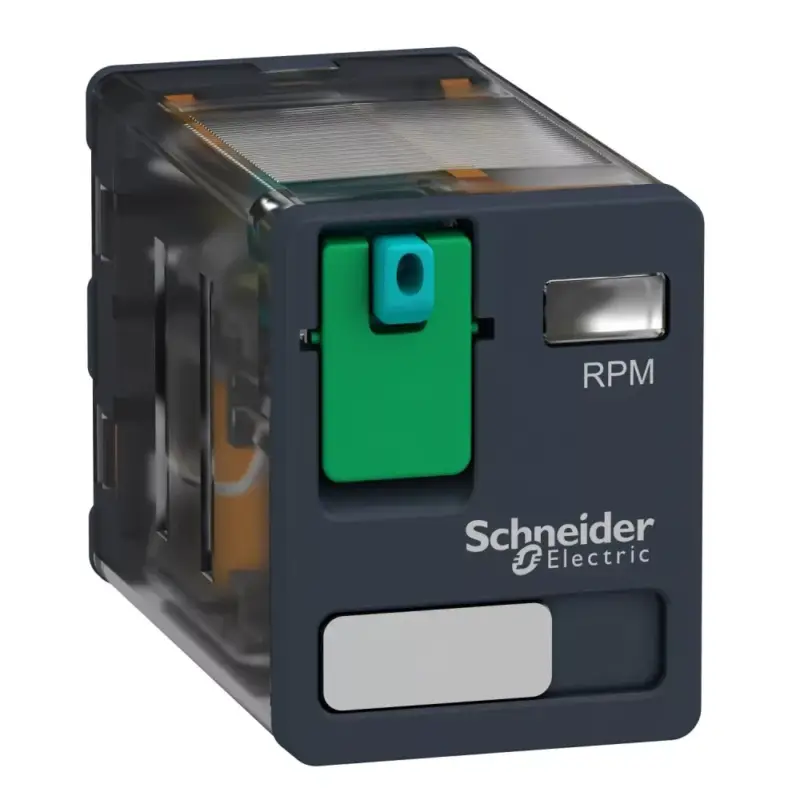 Schneider RPM21BD Zelio RPM teljesítményrelé, 2CO, 15A, 24VDC, tesztgomb Árcsökkenés