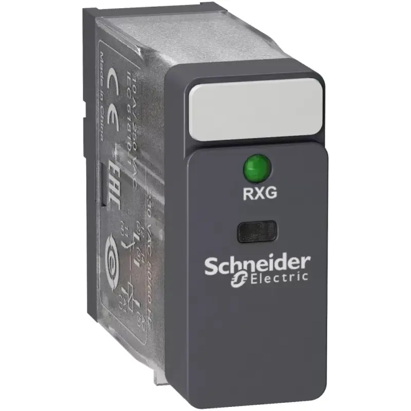 Expressz szállítás Schneider RXG13F7 Zelio RXG Interfész relé, 1CO, 10A, 120VAC, LED