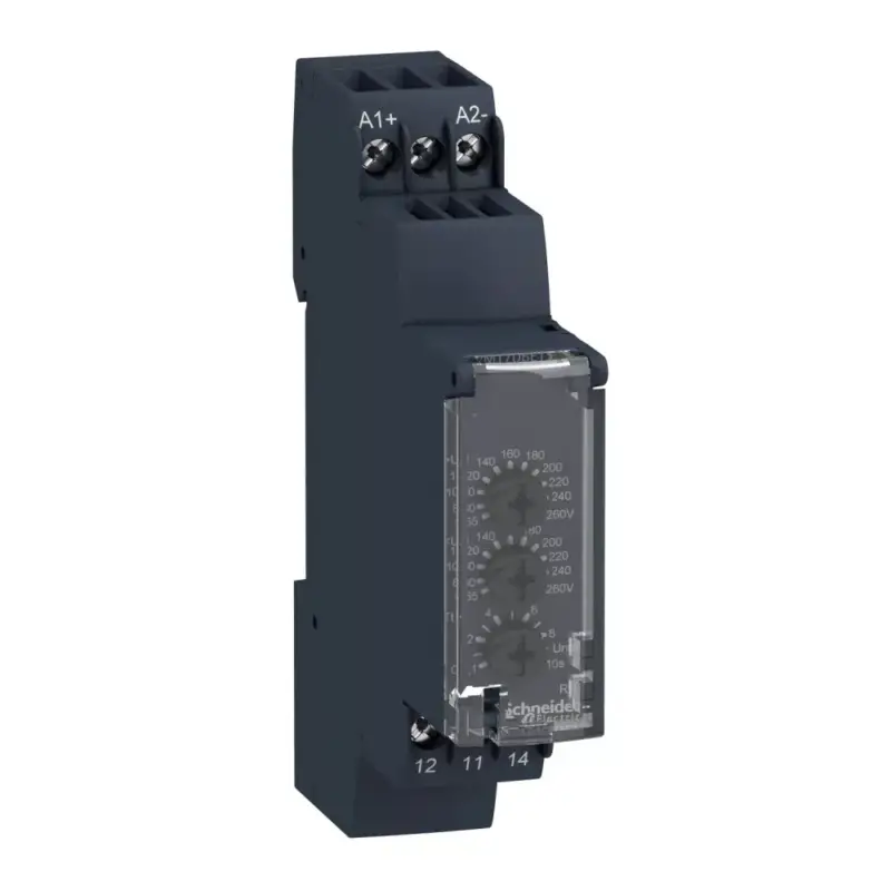 Schneider RM17UBE16 Zelio Control feszültségfigyelő relé, 1CO, 5A, 24…48VAC/DC Akciós ár