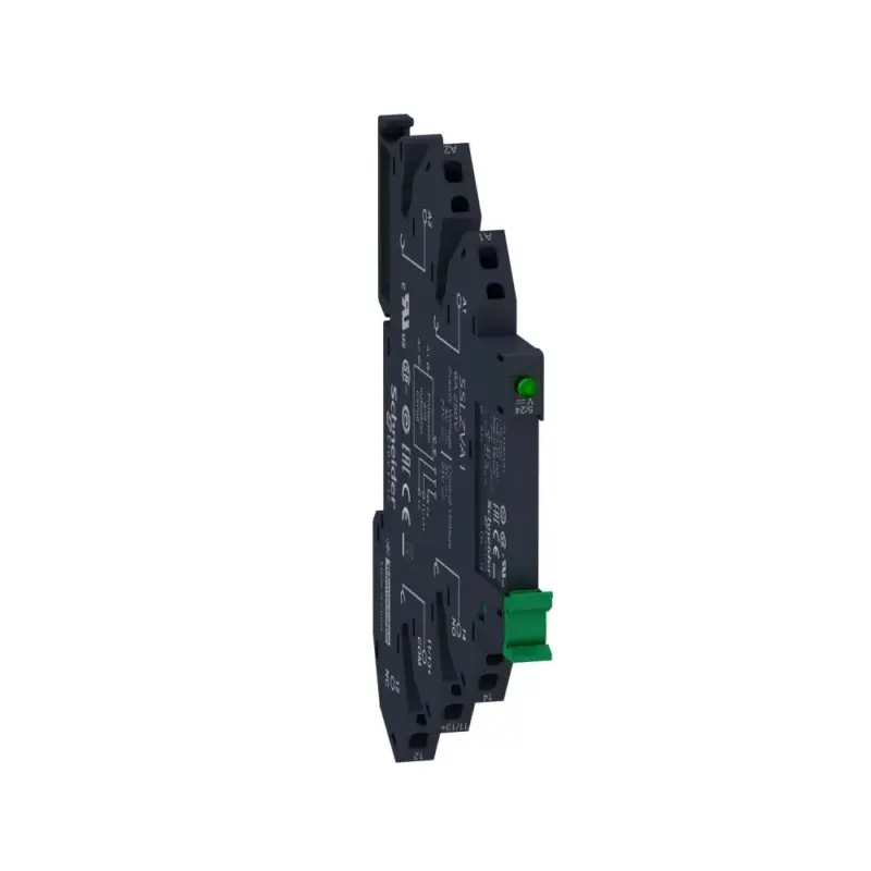 Schneider SSL1D03JDPR SSL komplett sorkapocs szilárdtestrelé foglalattal, egyenfesz kapcs, 1NO, 24...280VAC, 3,5A, 12VDC, rugós Akció
