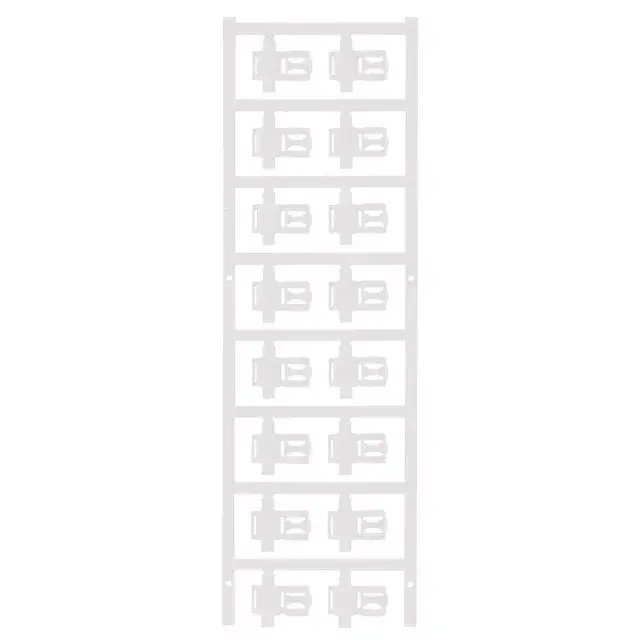 Weidmüller 1025260000 SFC 3/21 MC NE WS SlimFix Clip, Vezeték és kábeljelölők, 3.5 - 7 mm, 21 x 12.5 mm, Fehér Utolsó esély