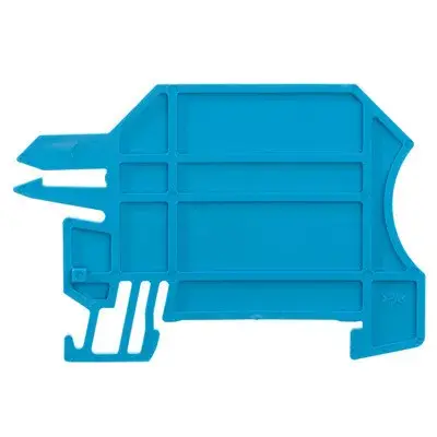 Weidmüller 1050280000 WHP 2.5-35N/10x3 BL Vég lap W-sorozat, Rögzítőlemez Prémium