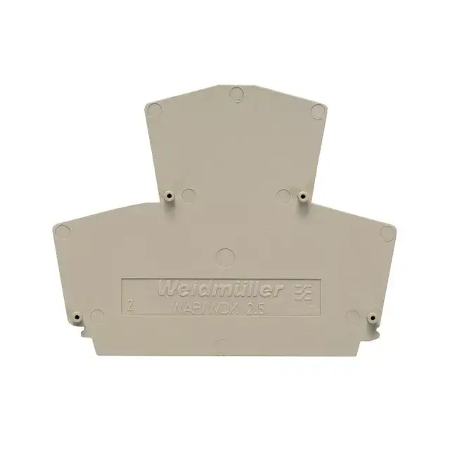 Szuper ajánlat Weidmüller 1070000000 WAP WDK2.5/BLZ/O.ZA Vég lap W-sorozat, Véglap