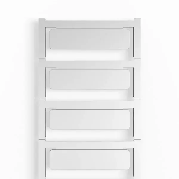 Weidmüller 1072650000 CC 15/60 K MC NE GR ClipCard, Készülékjelölők, 15 x 60 mm, Szürke Árengedmény