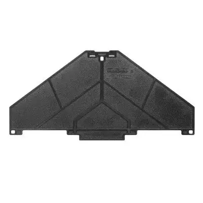 Weidmüller 1173720000 PAP PRV/PPV8 SW P-sorozat, Véglap, Fekete, 3 mm Prémium