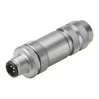 Expressz szállítás Weidmüller 1258940000 SAISM-8/9S-M12 Szabadon konfekcionálható csatlakozó, M12, tű, egyenes