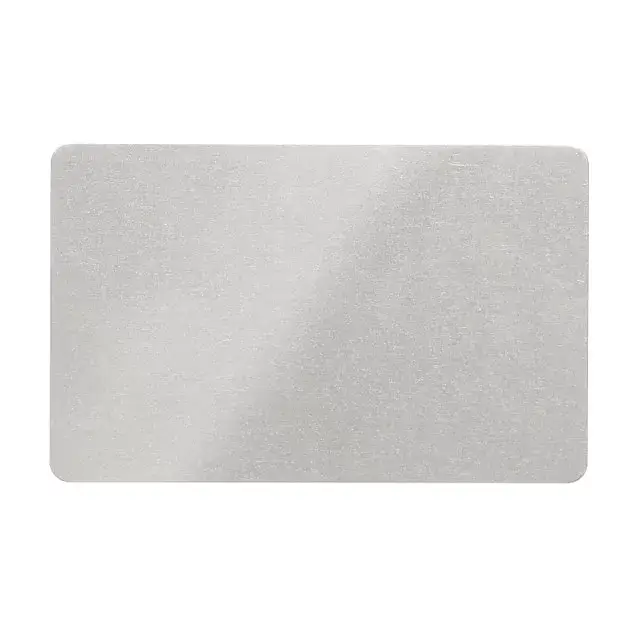 Expressz kézbesítés Weidmüller 1327600000 CC-M 85/54 AL MetalliCard, Készülékjelölők, 54 x 85 mm, Ezüst