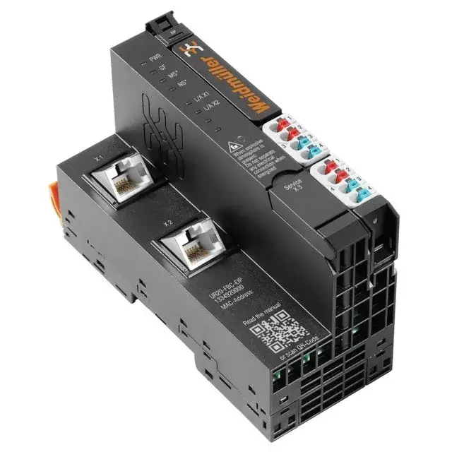 Weidmüller 1334920000 UR20-FBC-EIP Remote I/O terepi busz csatlakozó, IP20, Ethernet, EtherNet/IP Olcsóbb