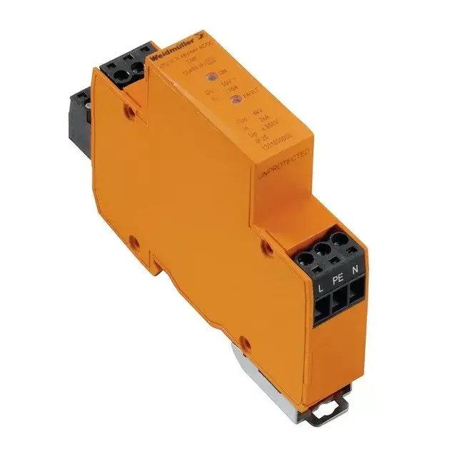 Vásárlói kedvenc Weidmüller 1351600000 VPU III R 48V/4KV AC/DC Túlfeszültség-levezető, Kisfeszültség, telekommunikációs érintkezővel, Single-phase, U<sub>P</sub>(L/N-PE) ≤ 220 V