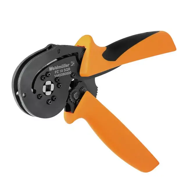 Weidmüller 1445080000 PZ 10 SQR Krimpelő szerszám érvéghüvelyekhez, 0.14mm2;, 10mm2;, Négyzetes krimpelés Kiárusítás