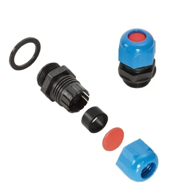 Weidmüller 1461050000 VG M20 EXI BL VG Exi 4J (Ex plastic cable gland 4J Exi), Tömszelence, M 20, 10 mm, OD min. 6 - OD max. 12 mm, IP54, IP66, IP67, IP68 - 5 bar (30 min.), Poliamid 6 Expressz kézbesítés