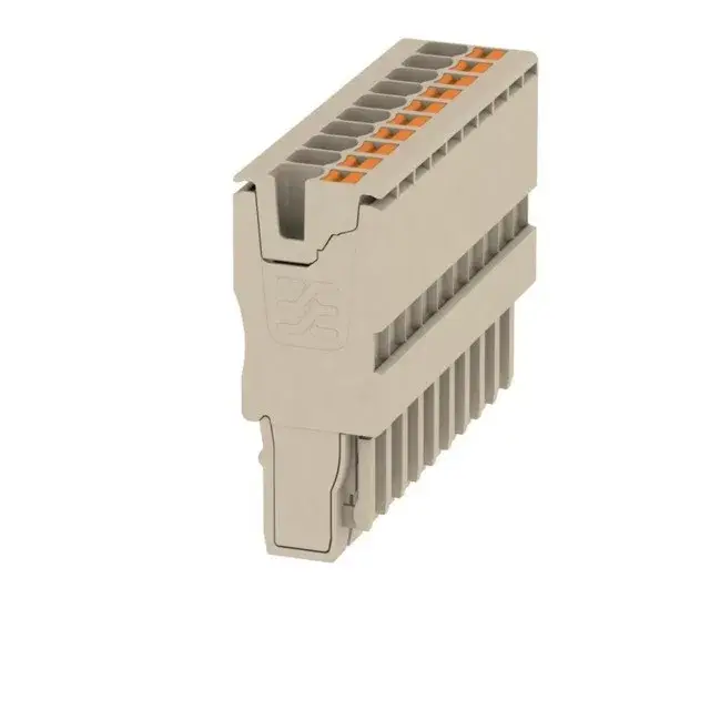 Weidmüller 1513770000 APG 2.5/10 Dugók, 2.5 mm2;, 800 V, 24 A, Pólusszám: 10, Sötétbézs Ne maradj le