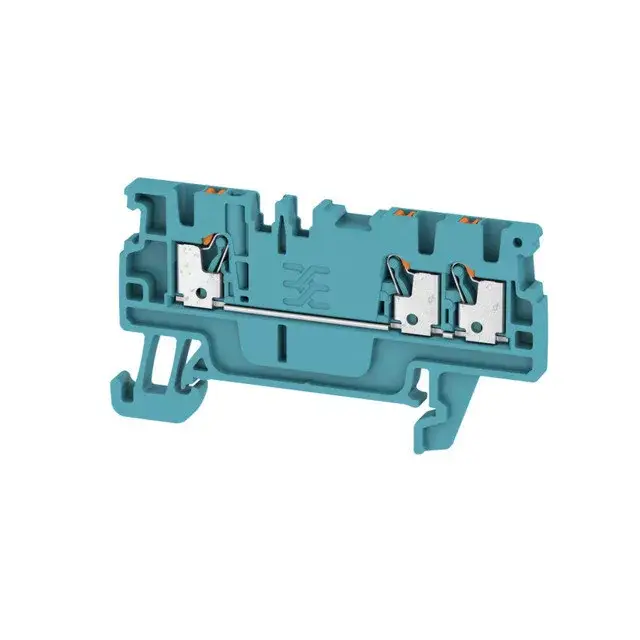 Weidmüller 1552770000 A3C 1.5 BL Átvezető sorkapocs, PUSH IN, 1.5 mm2;, 500 V, 17.5 A, Kék Exkluzív ajánlat