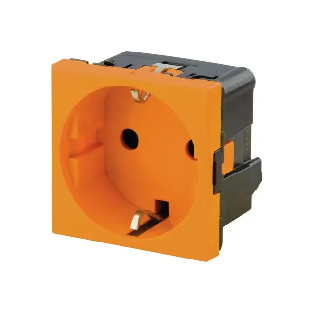 Weidmüller 1554000000 Connector component FrontCom, Insert Power large, Type F, Aljzat, DE, narancssárga Akció