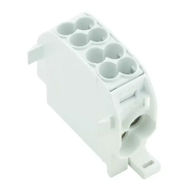 Fővezetéki leágazó sorkapocs 080110-0-3 / 1560730000 szürke, 2x25 + 2x16 mm2, HLAK 25/16 1/2 - WPD 101 2X25/2X16 GY, 1000V AC / 1000V DC, sorolható, alumínium és réz vezetékhez Legnépszerűbb