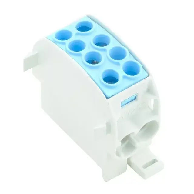 Kiárusítás Fővezetéki leágazó sorkapocs 080210-1-3 / 1561640000 kék, 2x35 + 2x25 mm2, HLAK 35/25 1/2 - WPD 102 2X35/2X25 BL, sorolható, alumínium és réz vezetékhez
