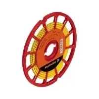 Legkelendőbb Weidmüller 1568241657 CLI C 02-3 GE/SW K CD CableLine, Vezeték és kábeljelölők, 1.3 - 3 mm, 3 x 3.4 mm, Sárga