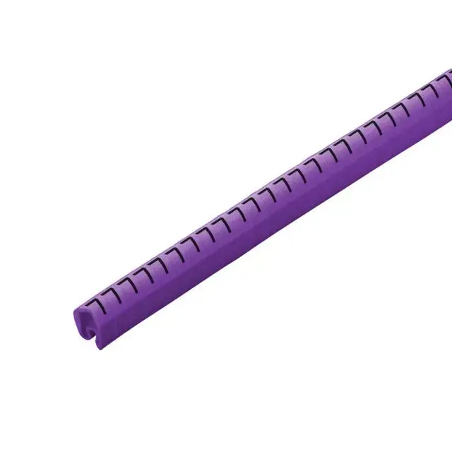 Weidmüller 1568261524 CLI C 2-4 VI/SW 7 CD CableLine, Vezeték és kábeljelölők, 4 - 10 mm, 4 x 7 mm, Ibolyaszín Kiárusítás